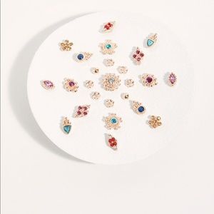 NWT free people destination earring set